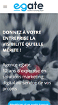 Mobile Screenshot of egate-solutionsemarketing.com